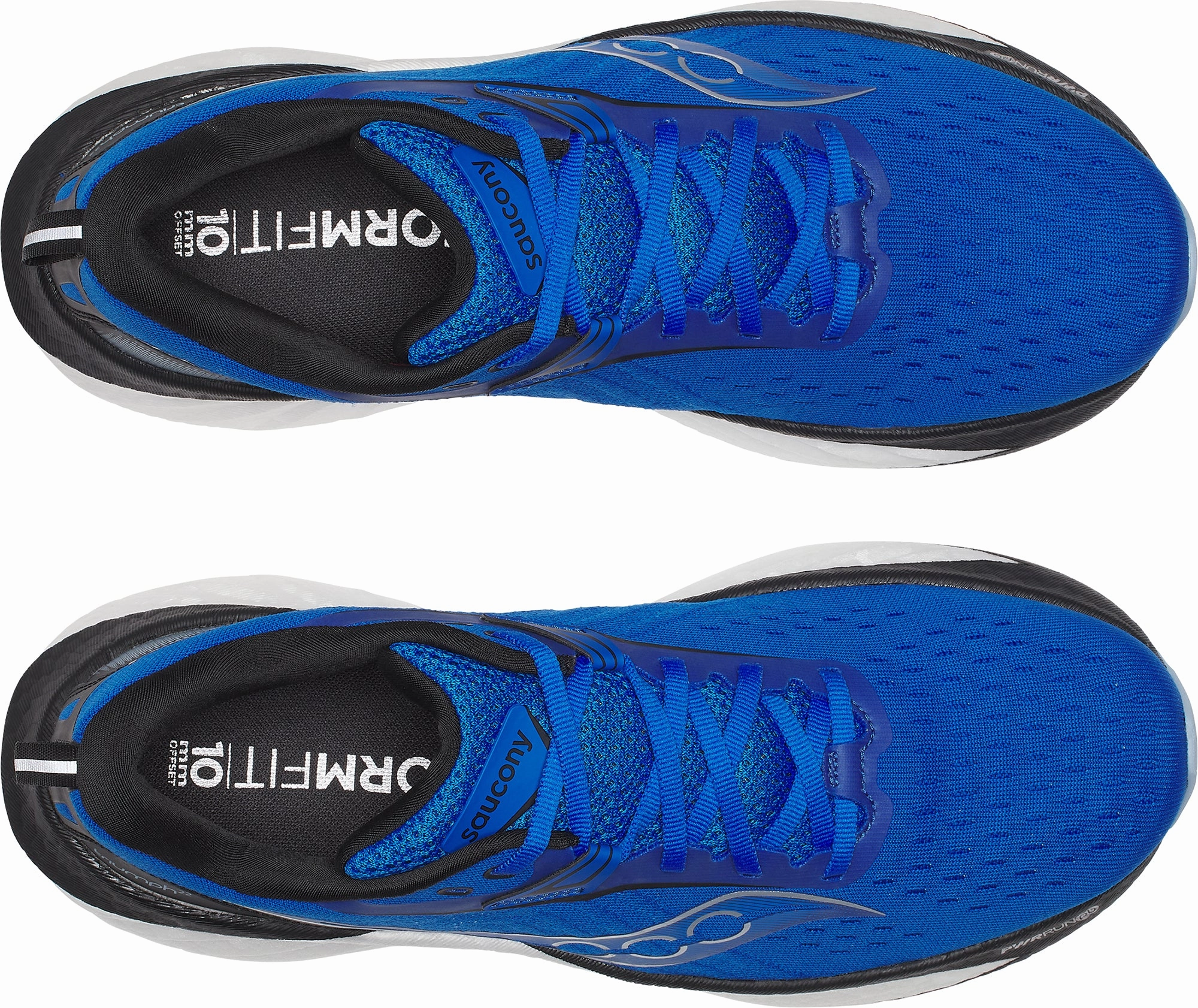 Saucony Triumph 22 Mens Running Shoes - Black modular shoes