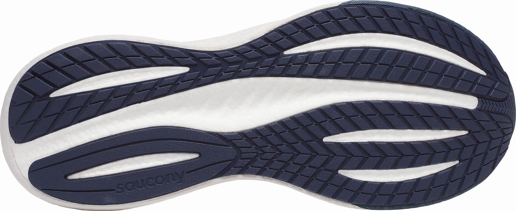 Perimeter Bracing running in old tracks shoes Saucony Triumph 22 Mens Running Shoes - Blue