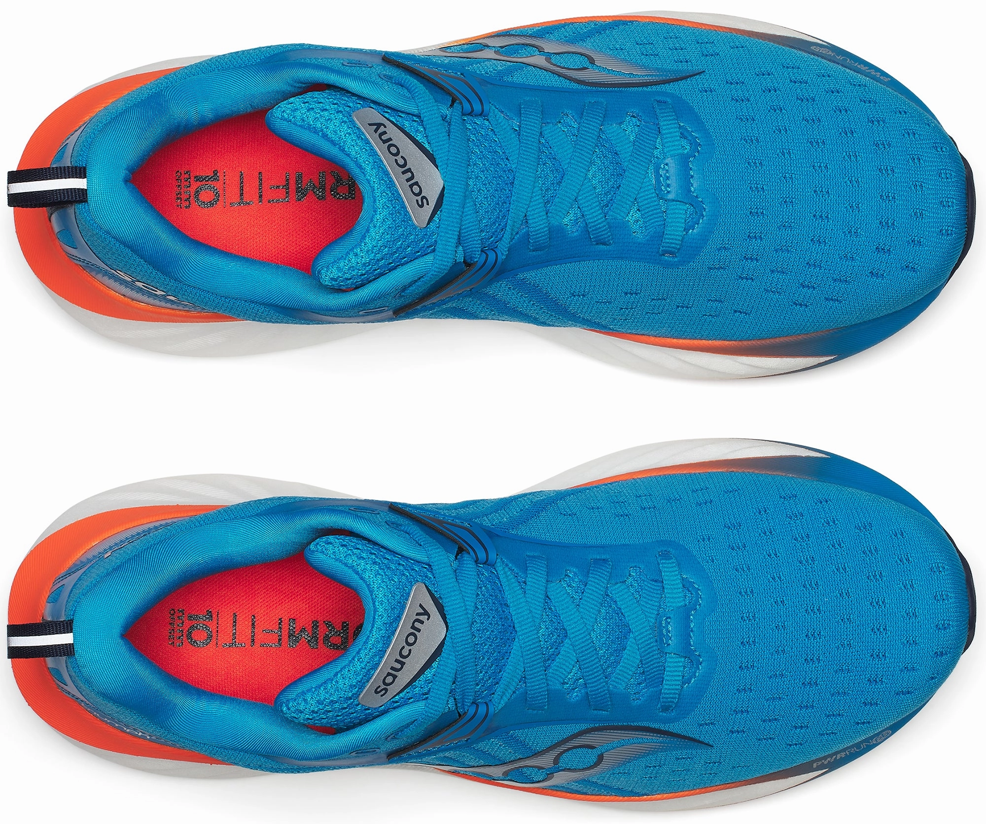 Saucony Triumph 22 Mens Running Shoes - Blue Dynamic Arch Propulsion