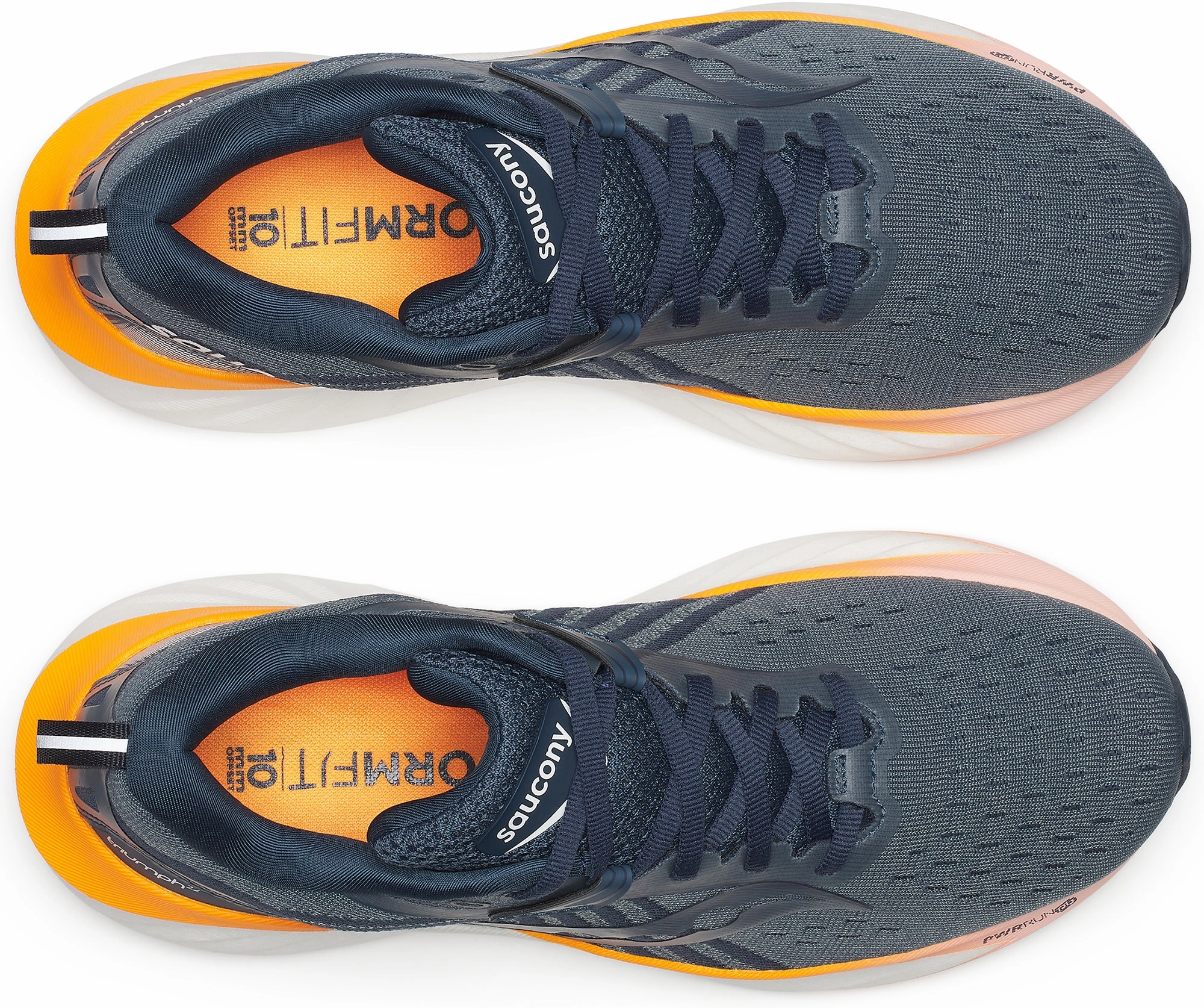 Saucony Triumph 22 Womens Running Shoes - Blue modern - design shoes