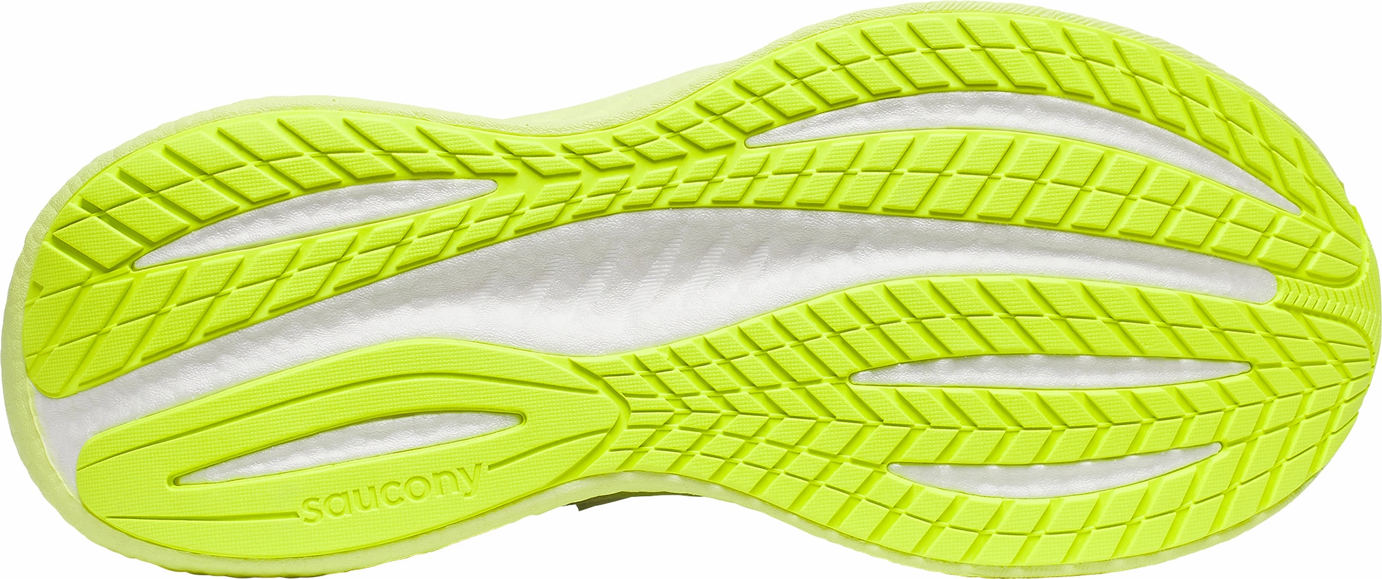 Compression Molded Foam Saucony Triumph 22 Womens Running Shoes - Yellow