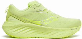 Saucony Triumph 22 Womens Running Shoes - Yellow Footbeds With Airflow