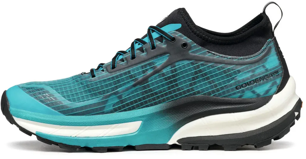 Wrap Around Heel Support Scarpa Golden Gate ATR Mens Trail Running Shoes - Blue