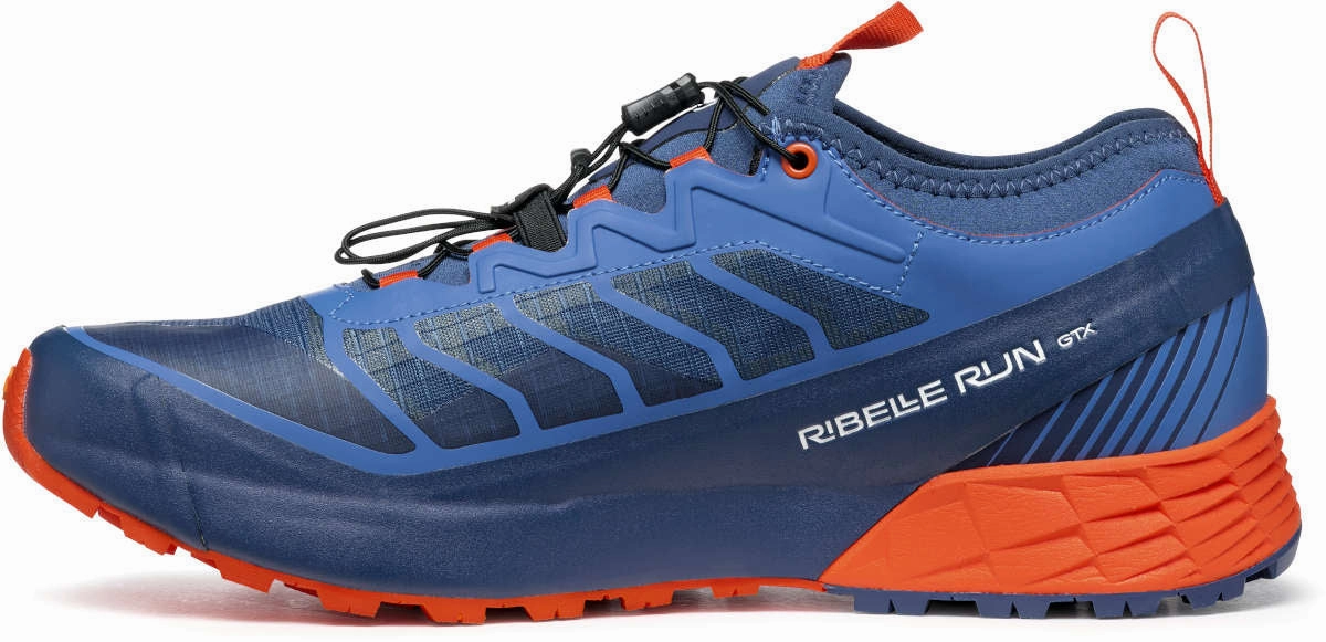 fat burning Scarpa Ribelle Run GORE-TEX Mens Trail Running Shoes - Blue