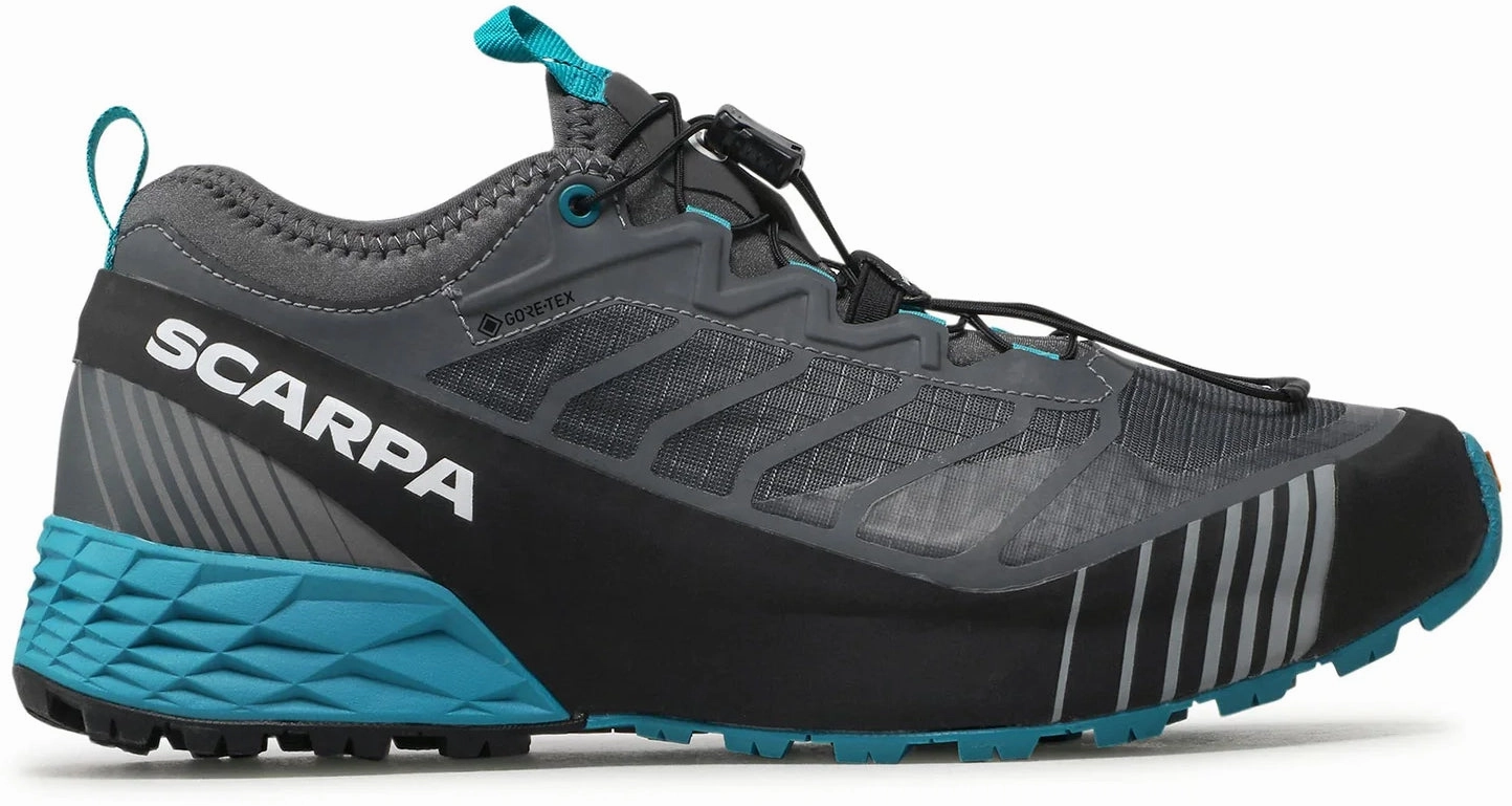 Scarpa Ribelle Run GORE-TEX Mens Trail Running Shoes - Grey neutral - colored lacrosse shoes
