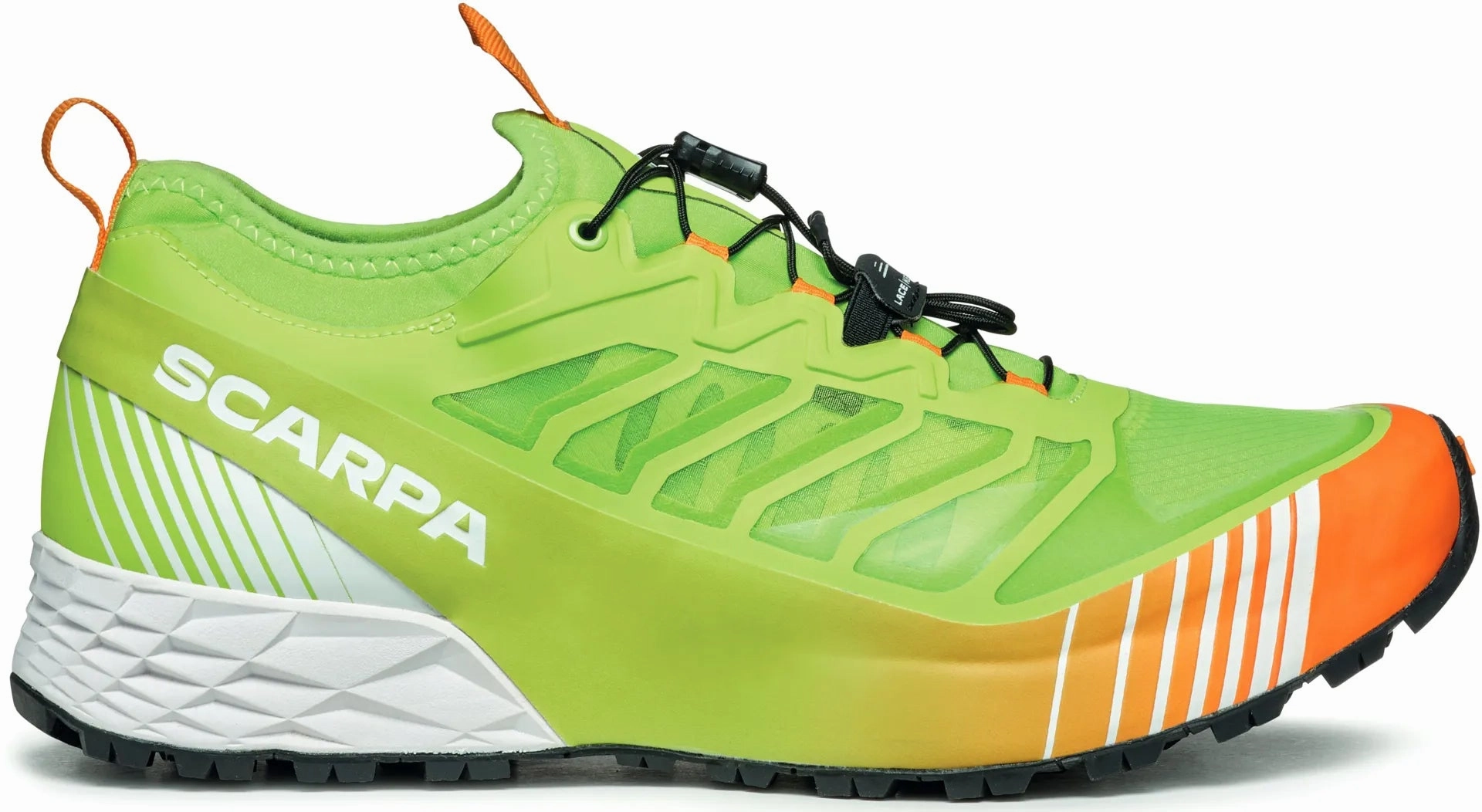 book - themed running gear synthetic - upper - durability shoes Scarpa Ribelle Run Mens Trail Running Shoes - Green