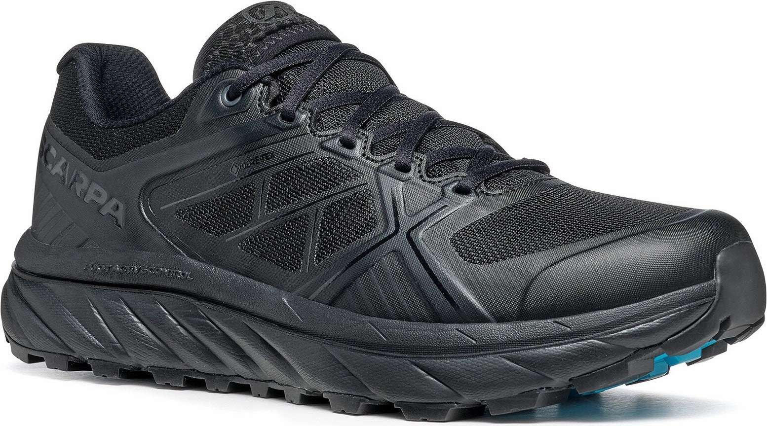 Scarpa Spin Inifinity GORE-TEX Mens Trail Running Shoes - Black Rainy day run