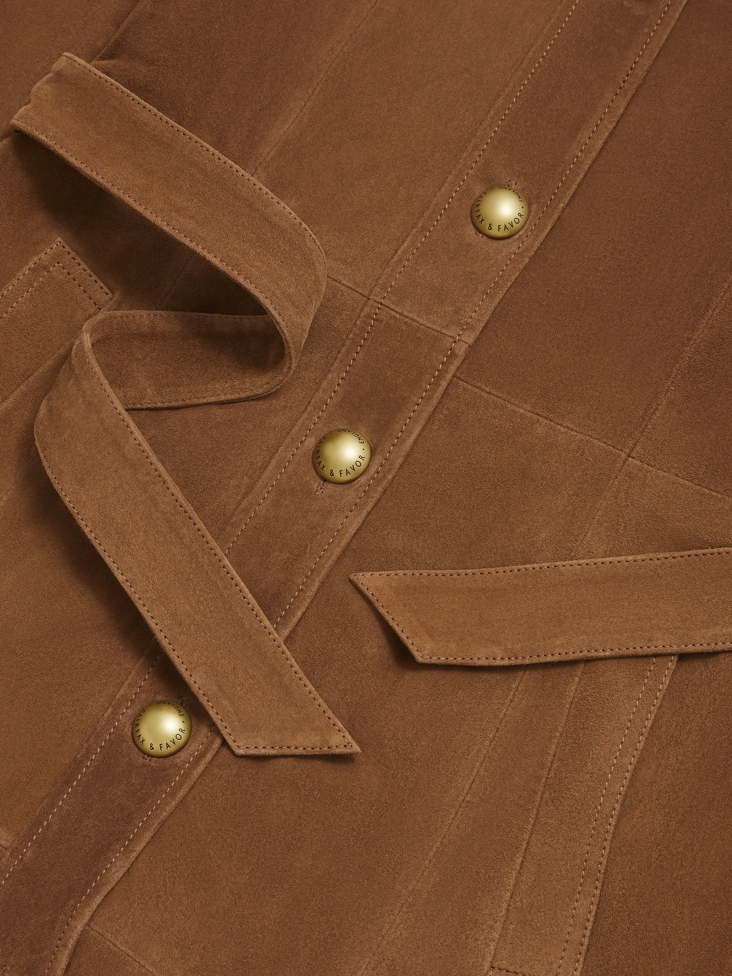 Mid Length Design Weekday Street Look Lylla - Tan Suede