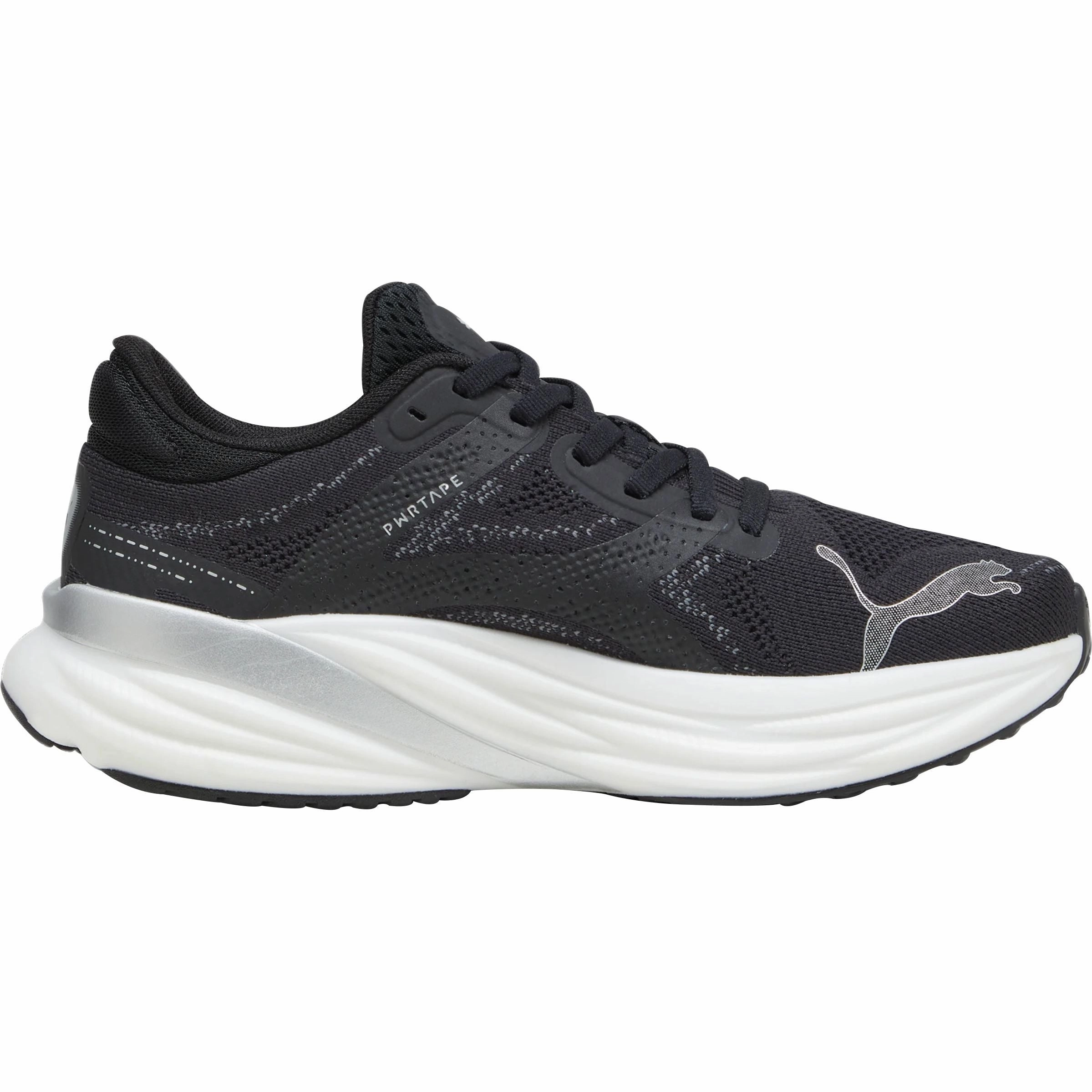Puma Magnify Nitro 2 Womens Running Shoes - Black Foam Boundary Structure Midfoot Saddle