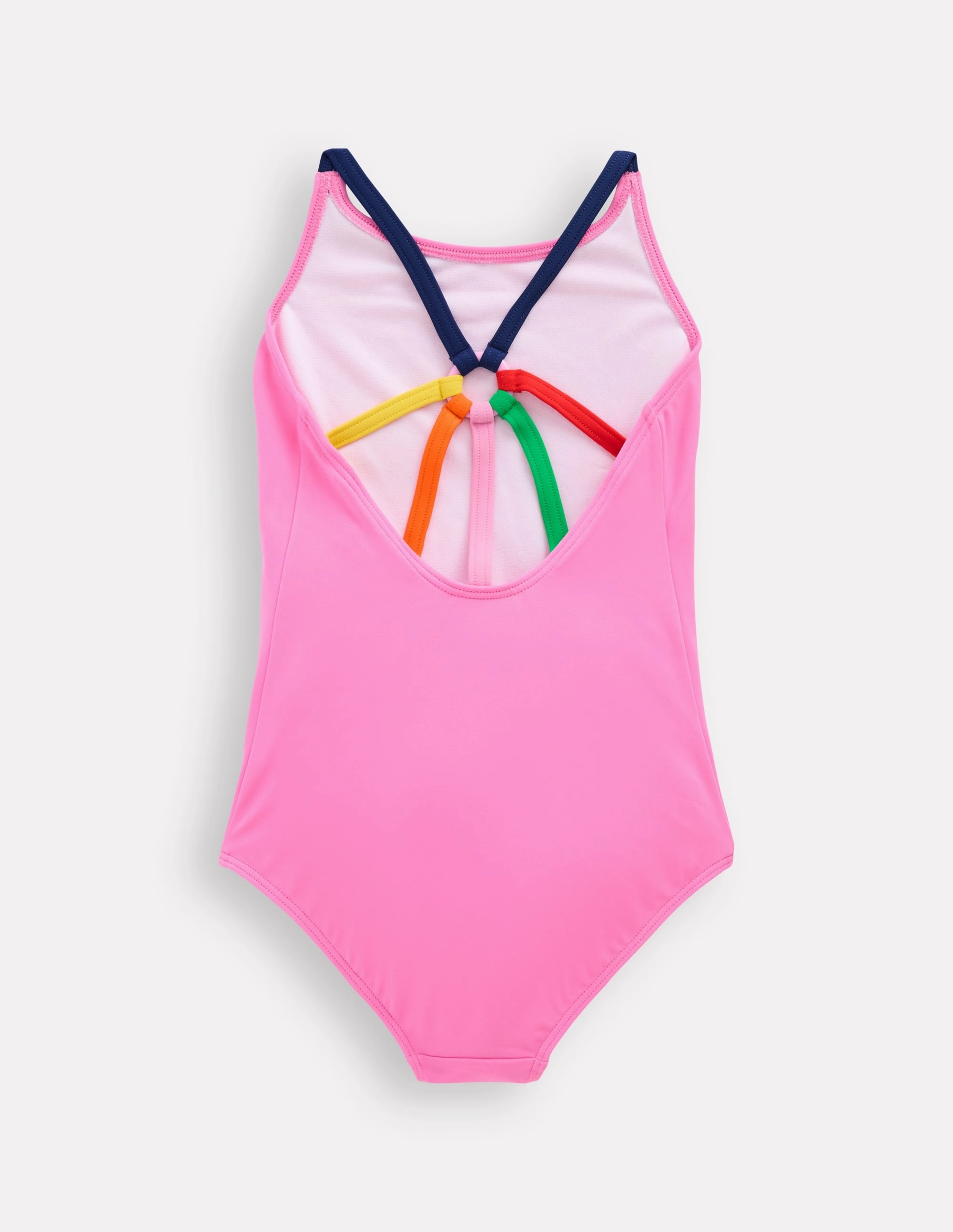 Selena Rainbow Strap Swimsuit-Strawberry Milkshake Eco Conscious Manufacturing Best Seller