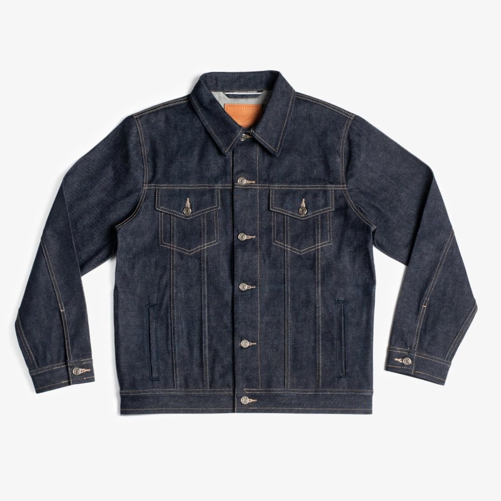 Opportunity Selvedge Denim Trucker Jacket | Raw Indigo