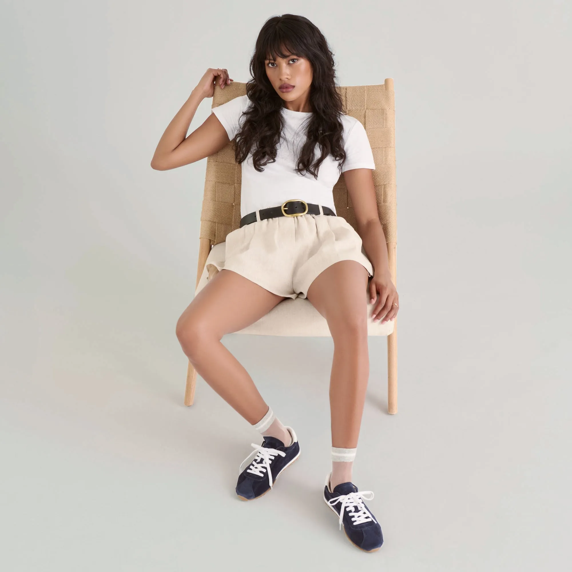 Balanced Walk SERINA SNEAKERS NAVY SUEDE