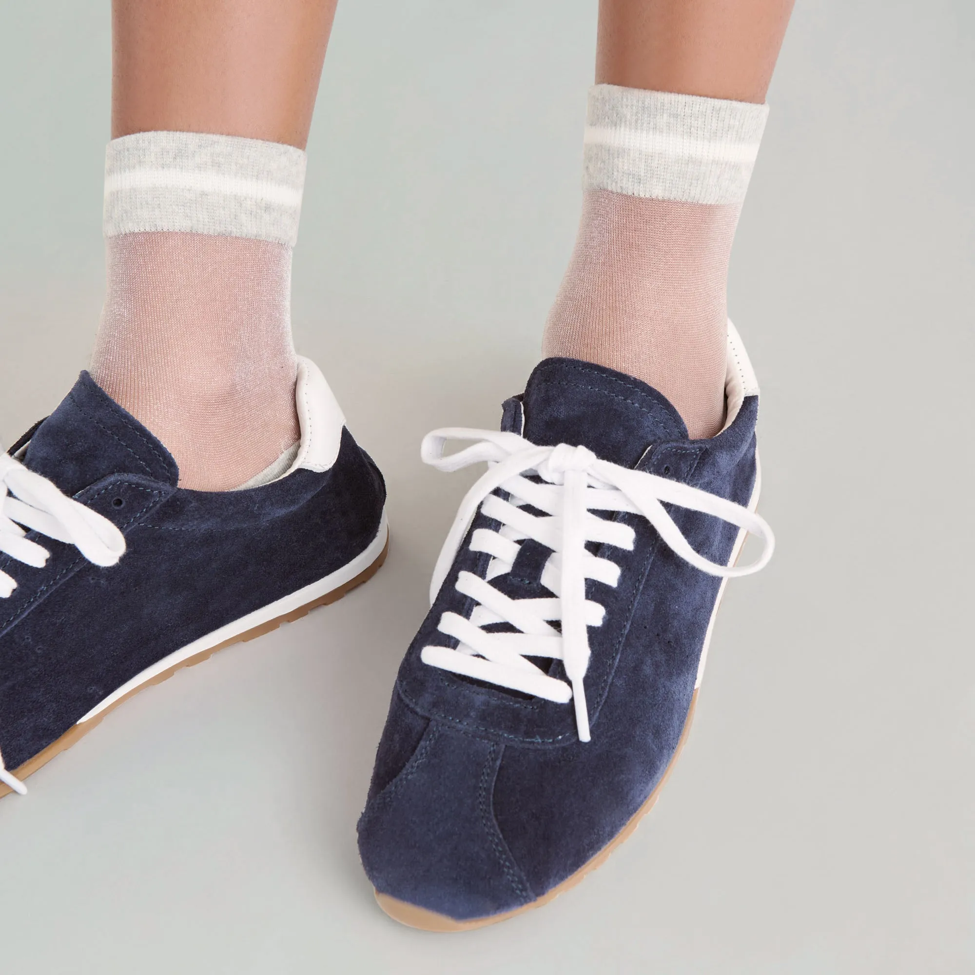 SERINA SNEAKERS NAVY SUEDE slip-resistant