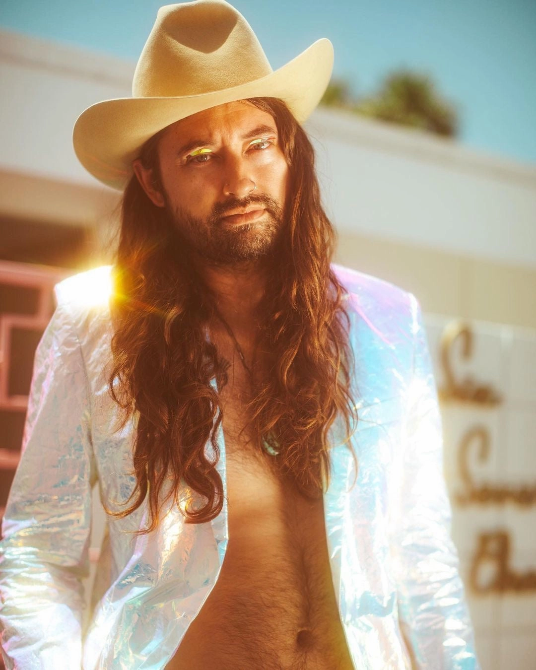 Any Old Iron Mens Paper Cowboy Suit Clean Cut