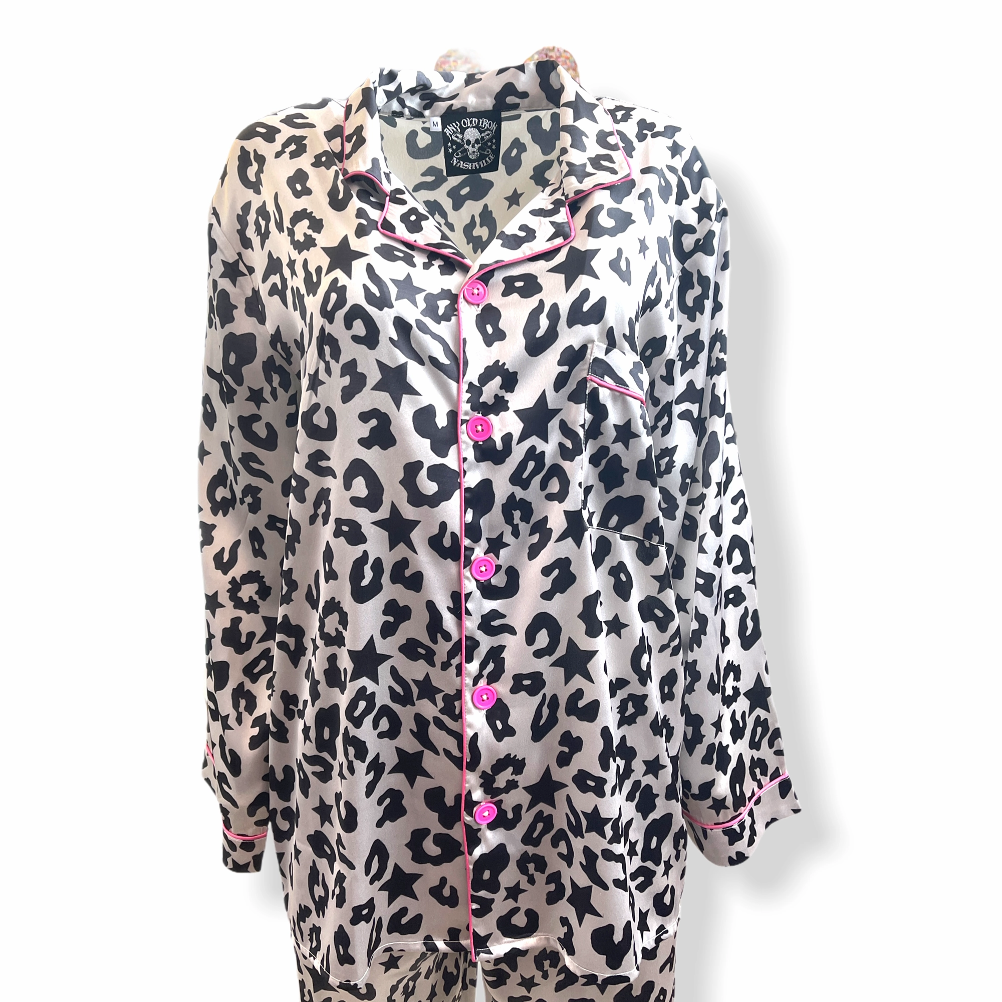 Any Old Iron Sleeping Rock Star Pajamas Sharp Cut