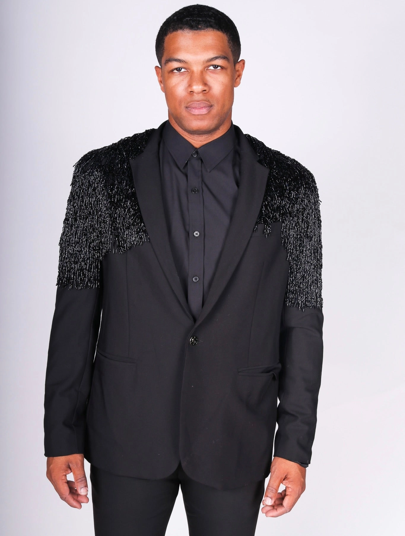 Luxury Layer Any Old Iron Fringe Benefits Jacket