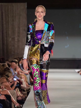 360 Degree Movement Design Luxury Fabric Any Old Iron Quilt Suit