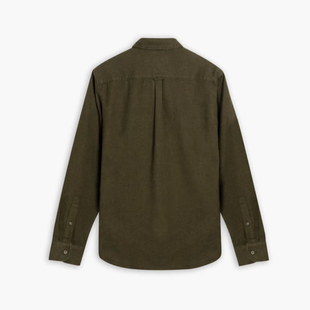 Solid Shirt | Olive Bold Hue
