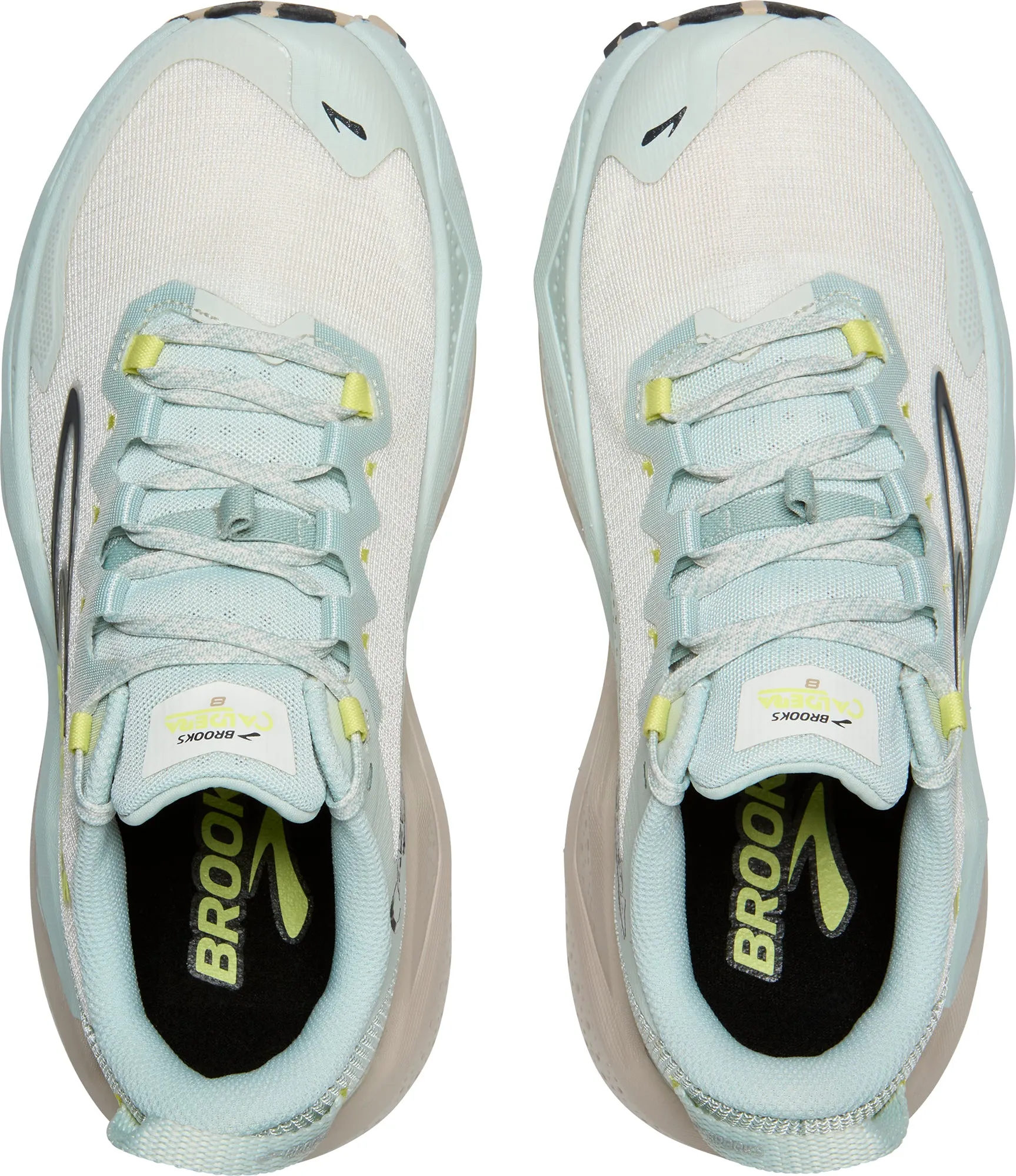 Brooks Caldera 8 Womens Trail Running Shoes - Blue Precision - engineered national - team - themed running gear