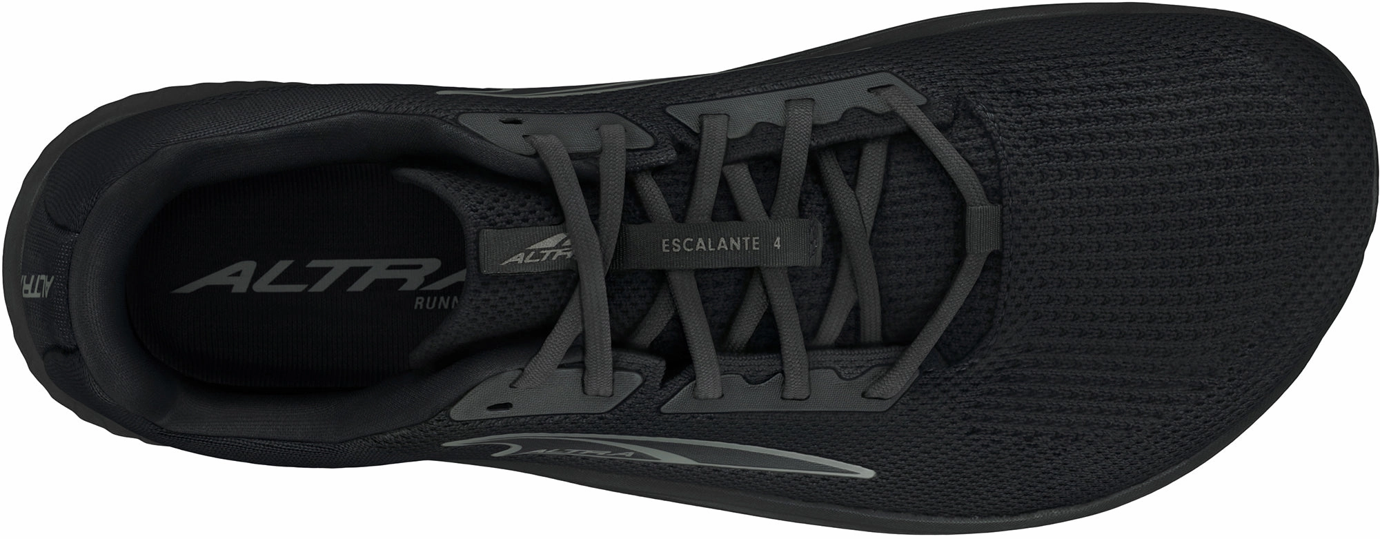 competitive runners running with sunglasses Altra Escalante 4 Mens Running Shoes - Black
