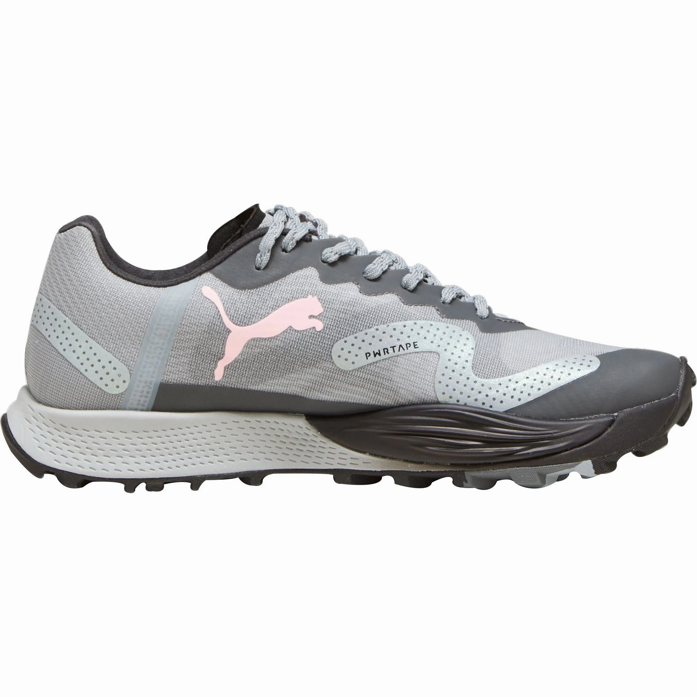 Puma Fast-Trac Apex Nitro Womens Trail Running Shoes - Grey Snug Ankle Support