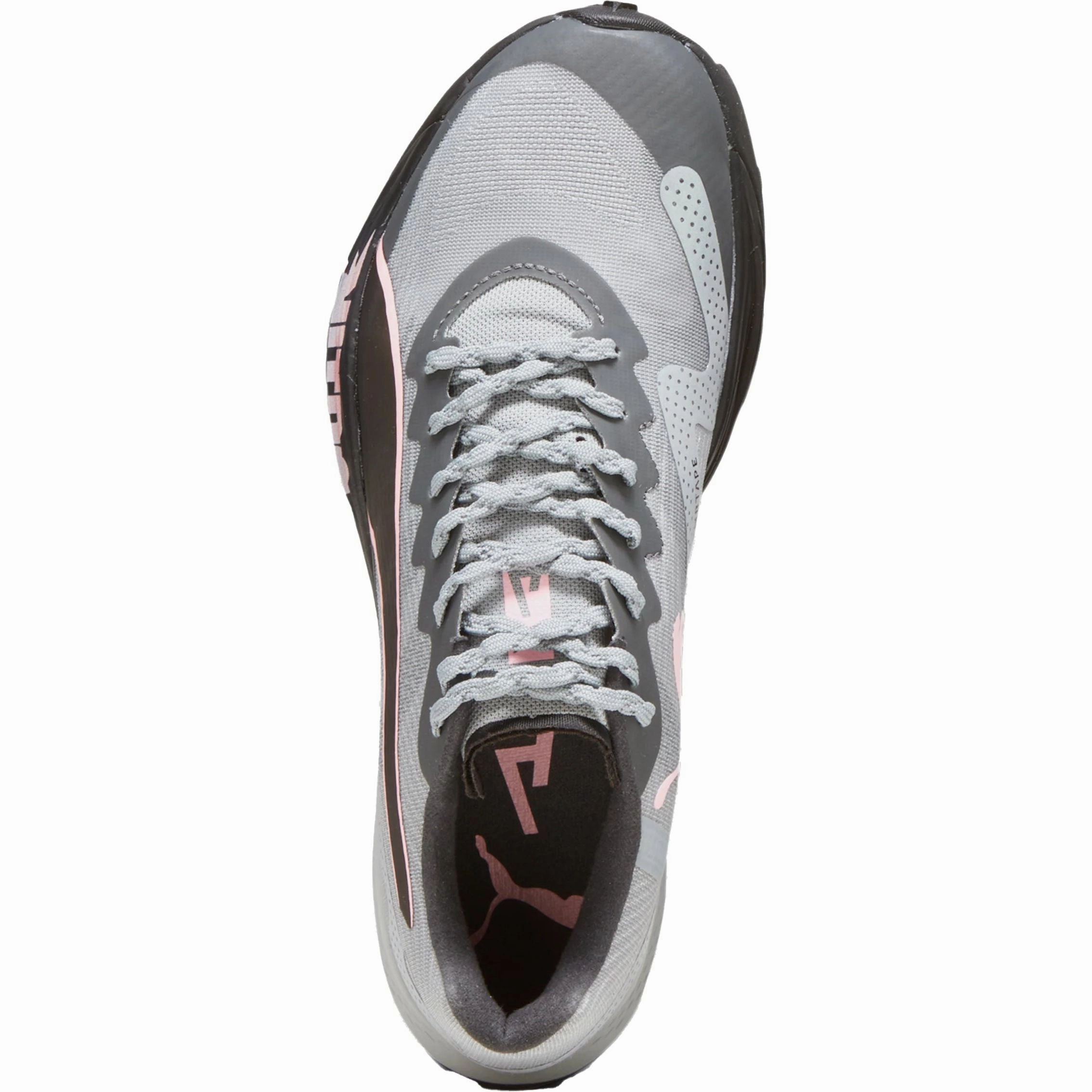 Puma Fast-Trac Apex Nitro Womens Trail Running Shoes - Grey herringbone outsole shoes tennis player shoes