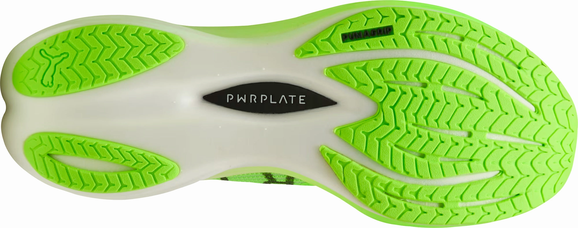 Puma Deviate Nitro 3 HYROX Mens Running Shoes - Green shoe repair Balanced Cushioning Tech