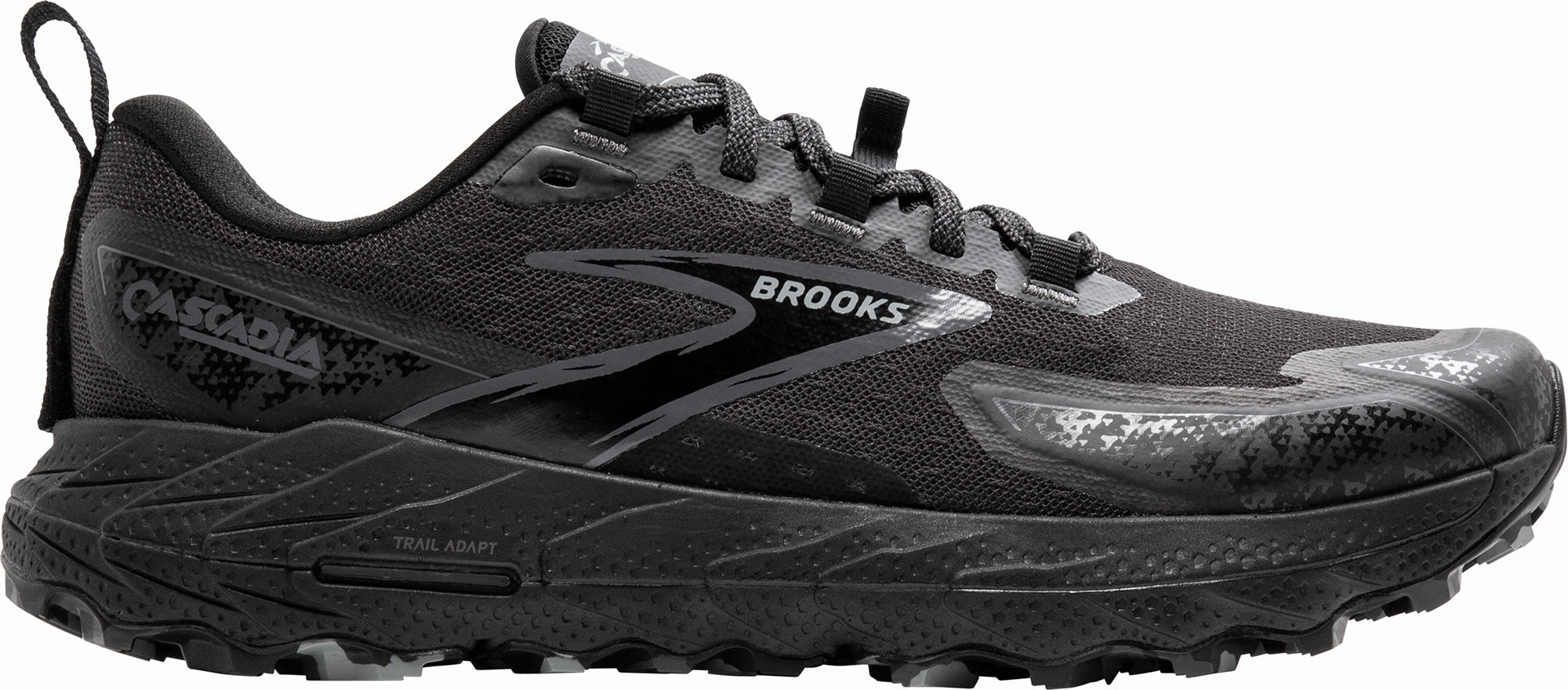 functional - beauty Brooks Cascadia 18 Mens Trail Running Shoes - Black