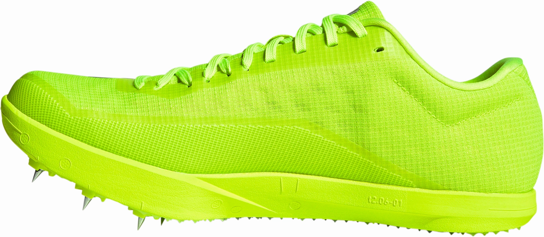 adidas Adizero Long Jump Field Event Spikes - Yellow Grounded Sensation