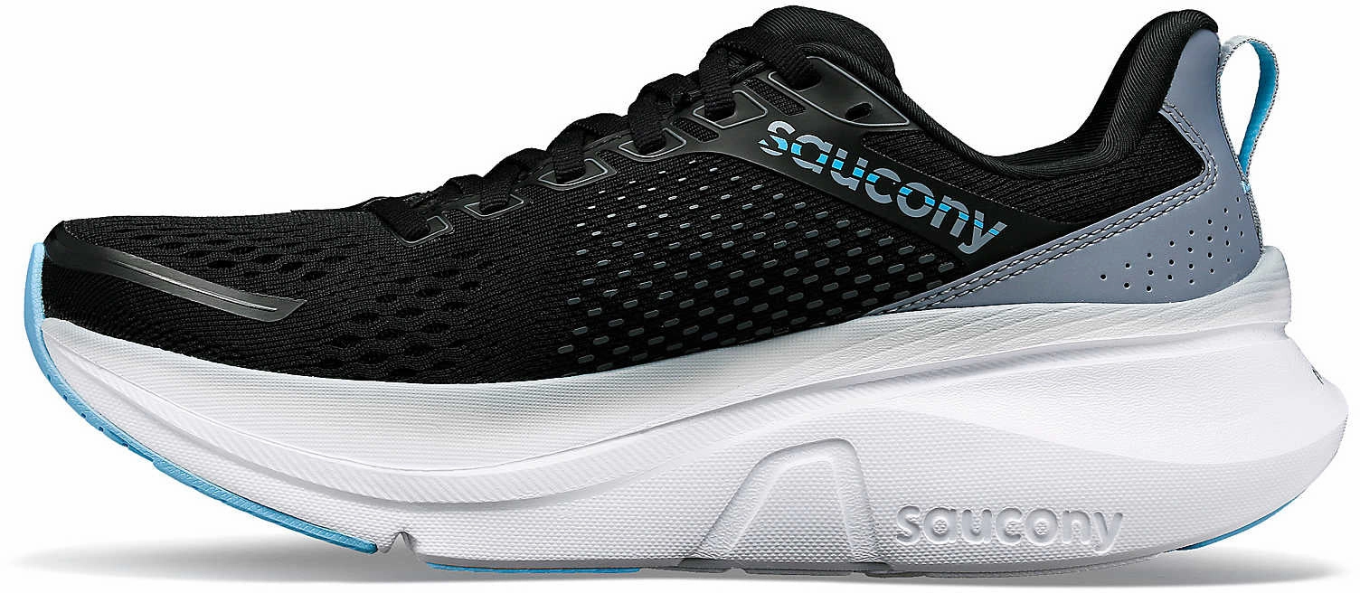 single - purpose shoe application running with a minimalist style Saucony Guide 17 Womens Running Shoes - Black