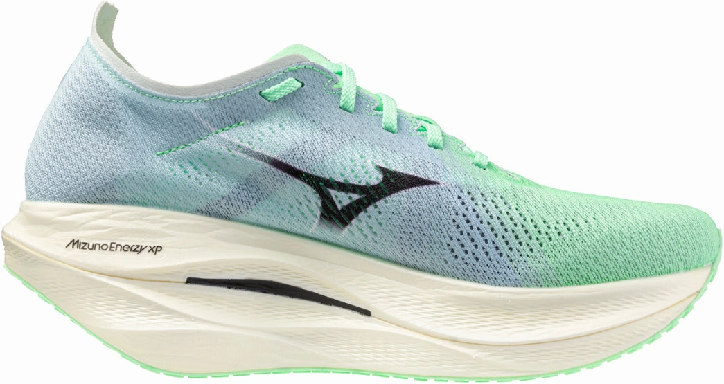 wide - width options shoes durability - brand shoes Mizuno Wave Rebellion Pro 3 Running Shoes - Green