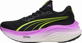 Puma MagMax Nitro Womens Running Shoes - Black Shock Resistant