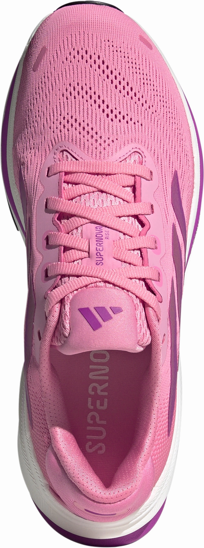 adidas Supernova Rise 2 Womens Running Shoes - Pink Impact Diffusing Heel