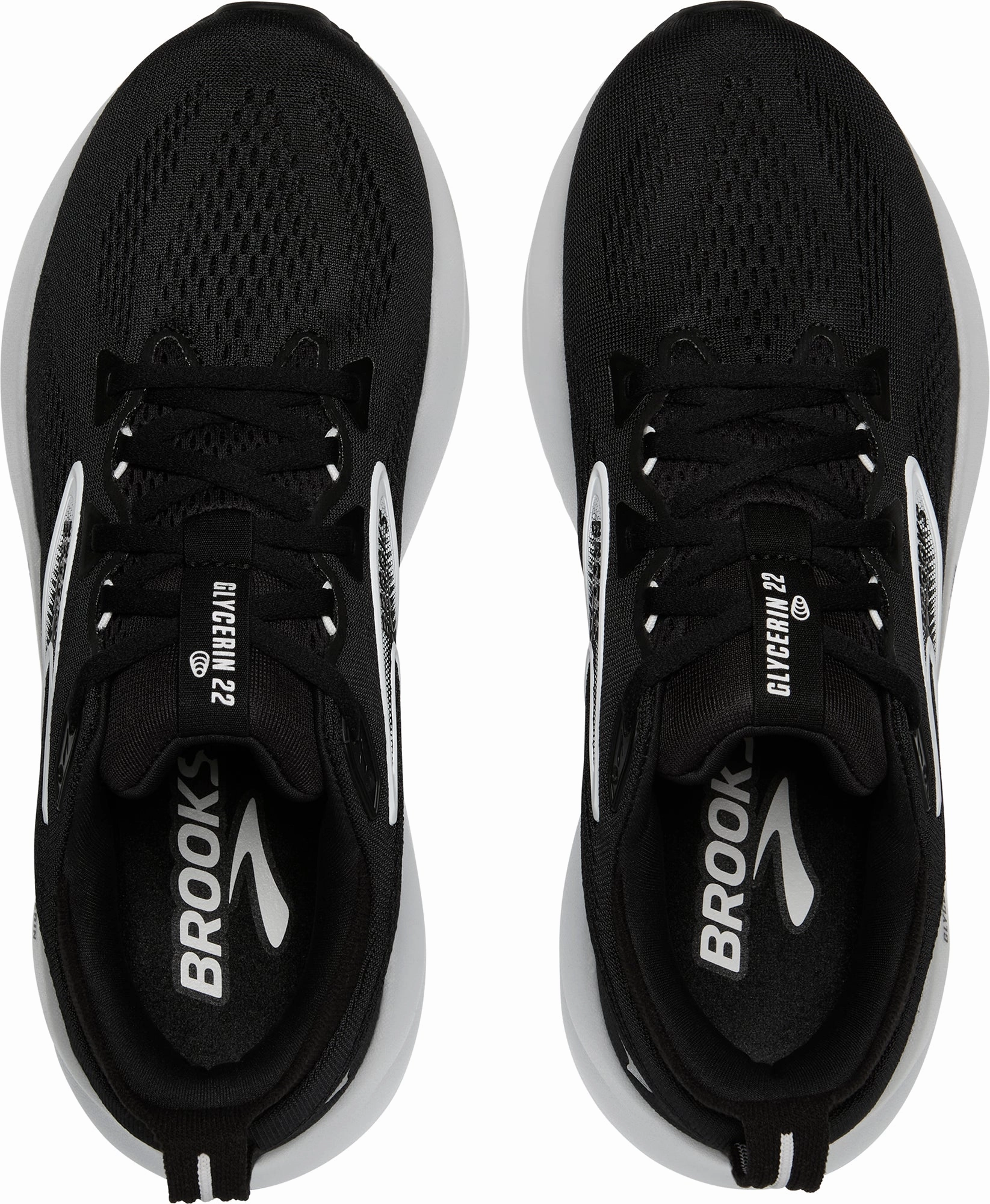 Brooks Glycerin 22 Mens Running Shoes - Black windproof - design - efficiency shoes