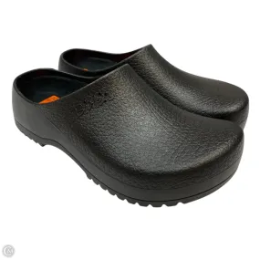 color block Shoes Flats By Birkenstock In Black, Size: 9