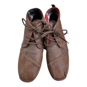 High Glow Shoes Flats By Bobs In Brown, Size:9