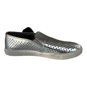 Shoes Flats By Brash In Silver, Size: 10 Comfortable Wear Street Path