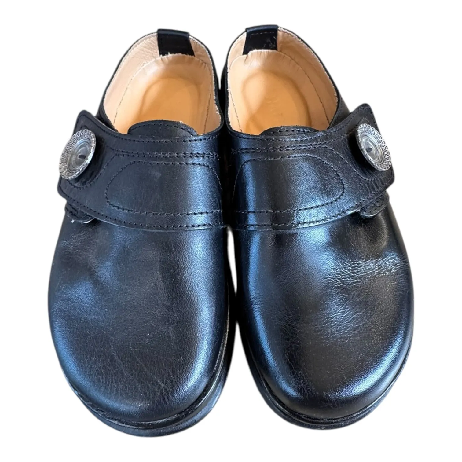 Shoes Flats By Cmc In Black, Size:6 Durable Shoe Construction Herb Glow