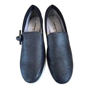 Comfortable Slip-On Shoes Flats By Cmc In Black, Size:7