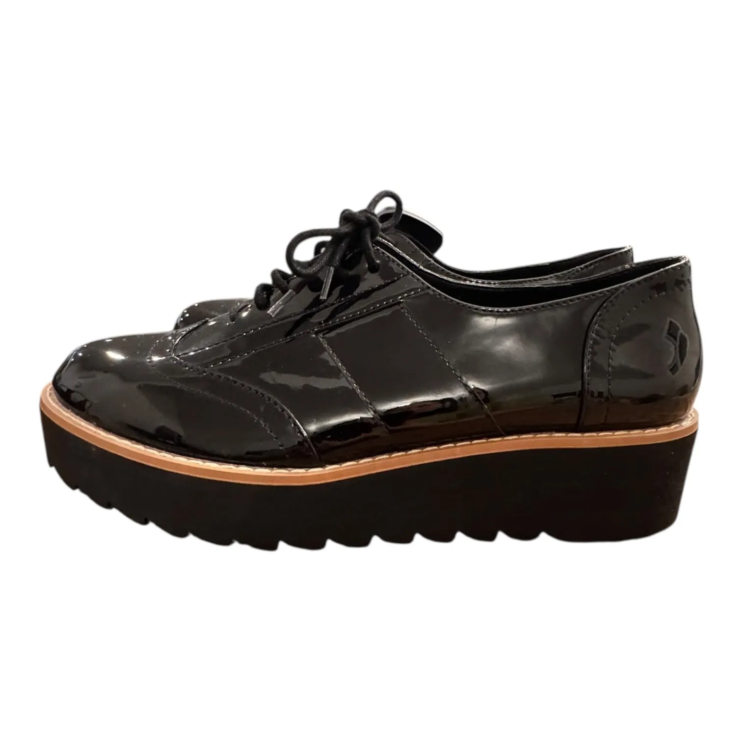 Dinner Out Adjustable Straps Shoes Flats By Madden Girl In Black, Size:10