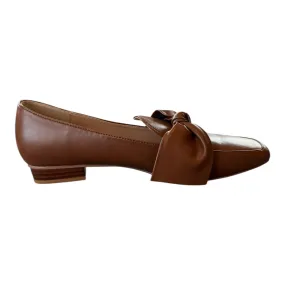 Slip-On Comfort Breathable Construction Shoes Flats By NY&C In Brown, Size: 9