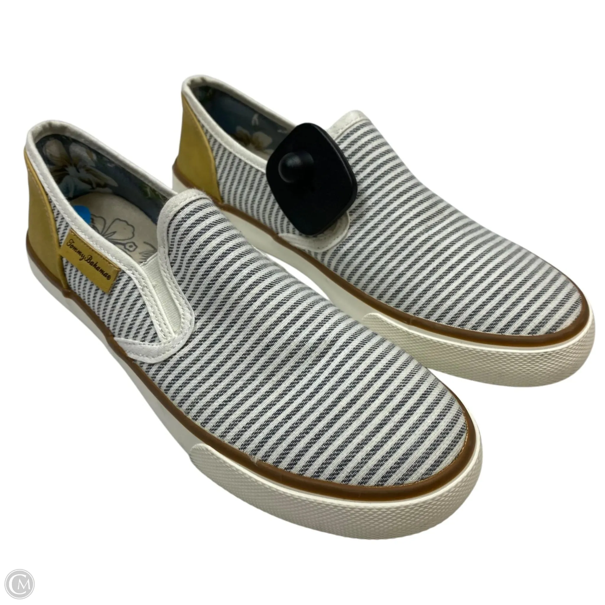 Island Step Art Mood Shoes Flats By Tommy Bahama In Blue & White, Size: 7.5