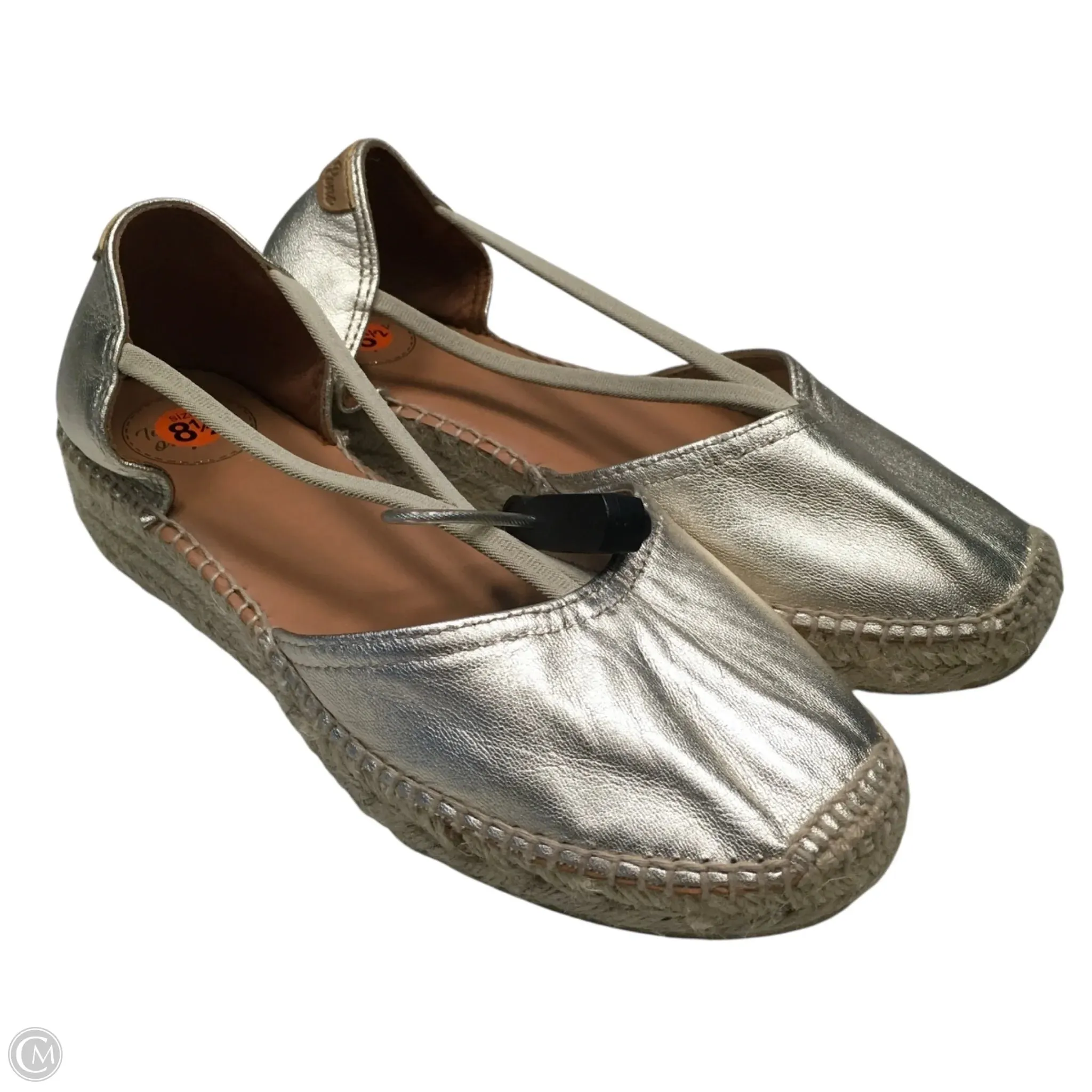 Shoes Flats By Toni Pons In Gold, Size: 8.5 Supportive sole Adjust Buckle