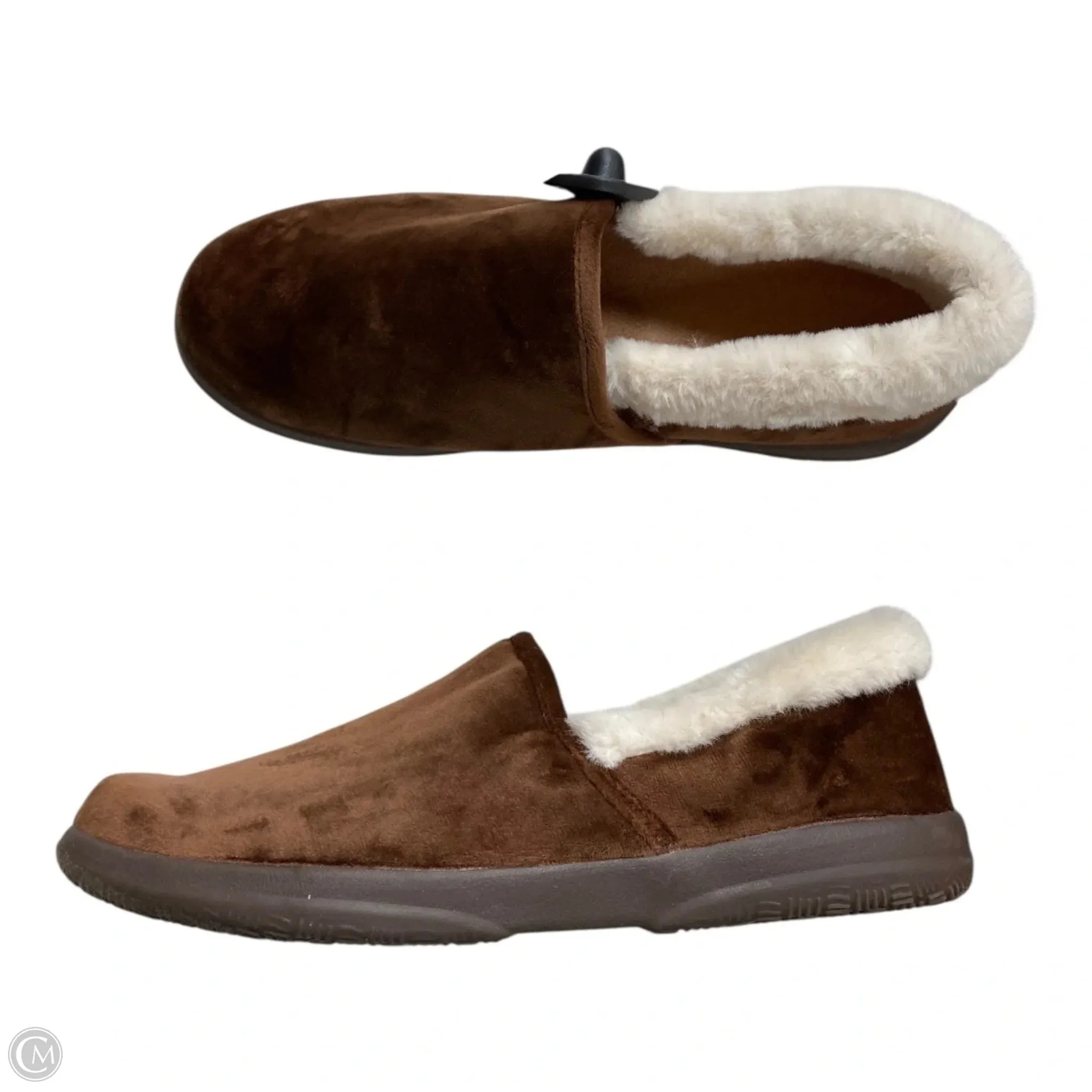 Shoes Flats By Vionic In Brown, Size: 12 Chic Fit