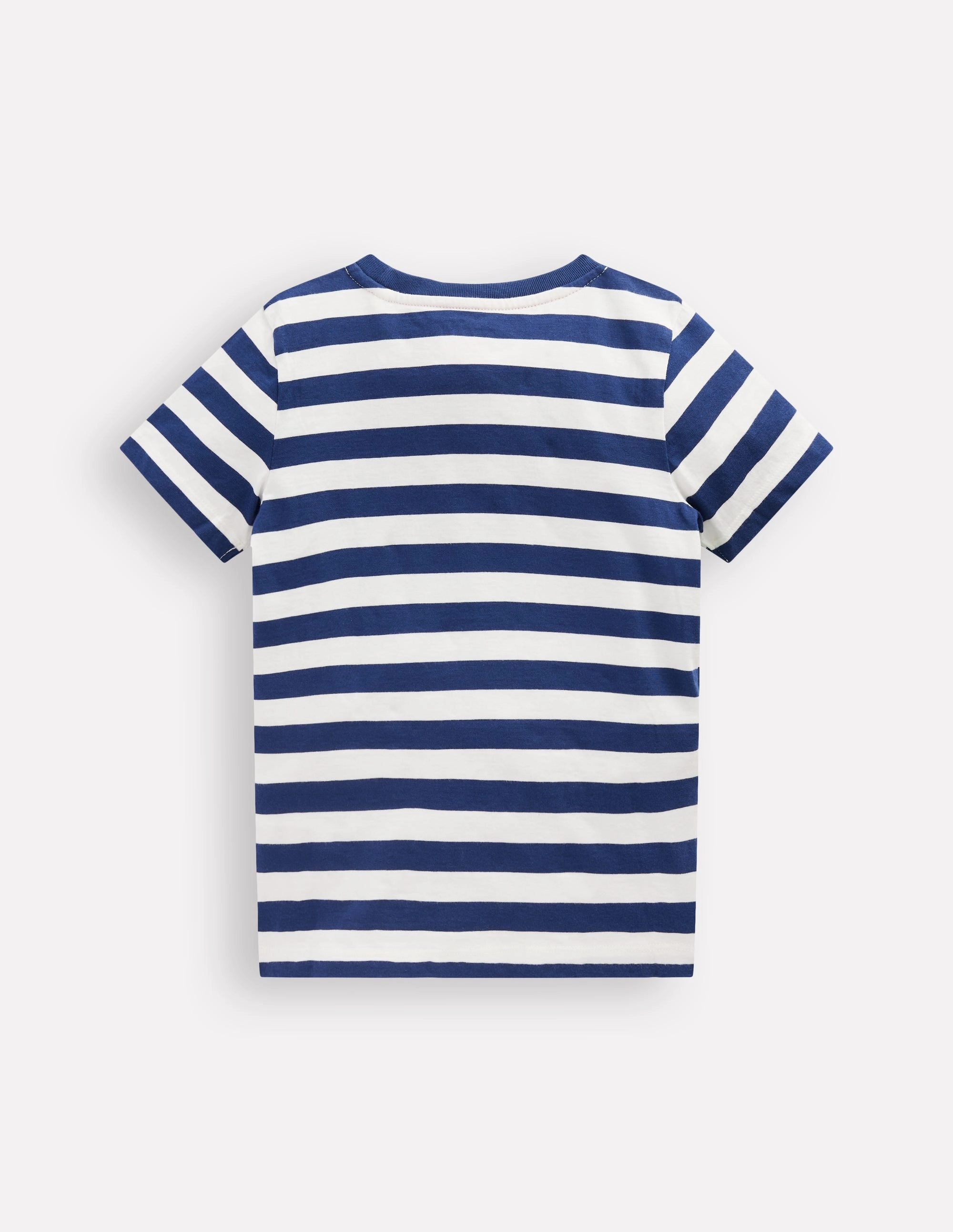 Short Sleeve Appliqu?? T-shirt-Prehistoric Animals Applique Chill Comfort Look