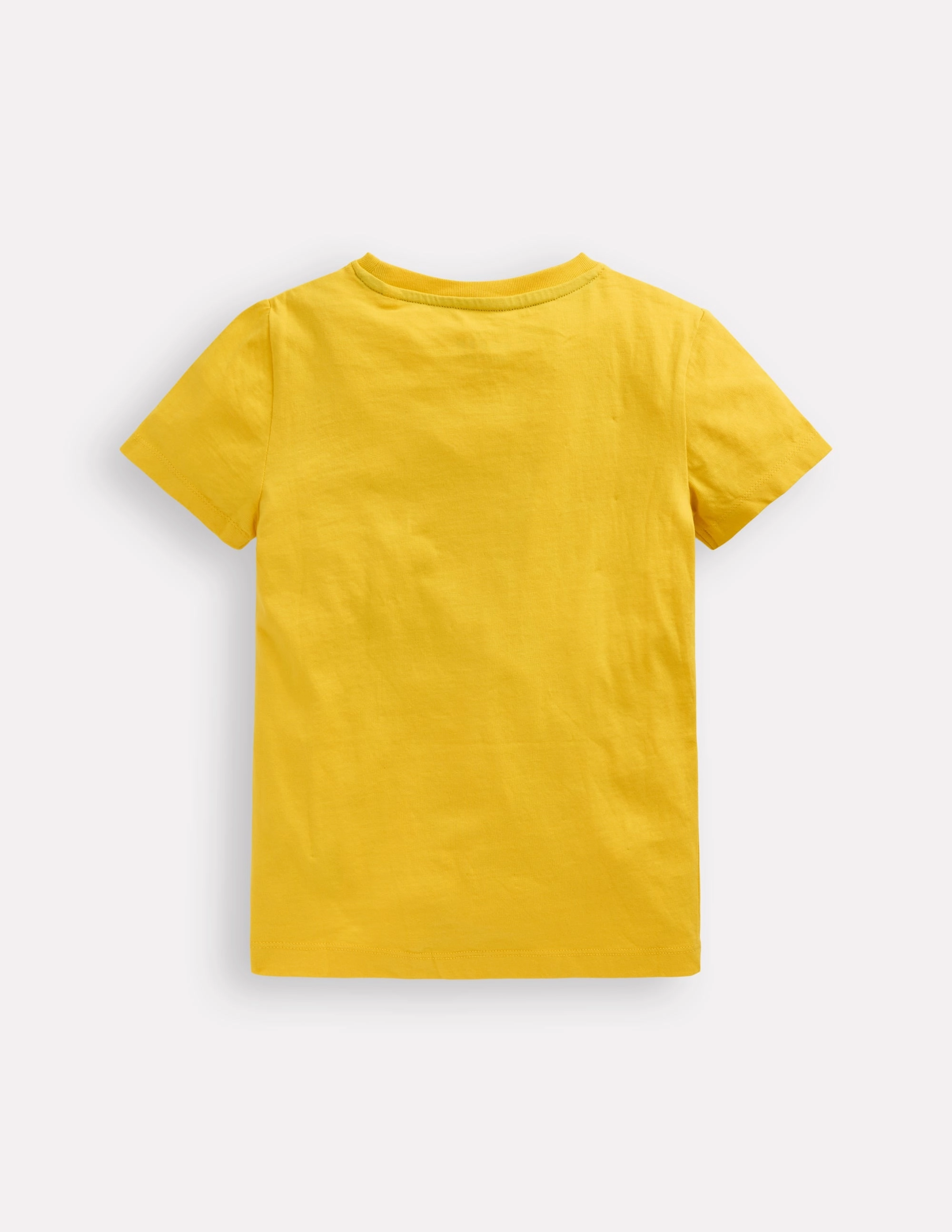 Short Sleeve Boucl?? T-shirt-Pineapple Yellow Frog Comfy Design