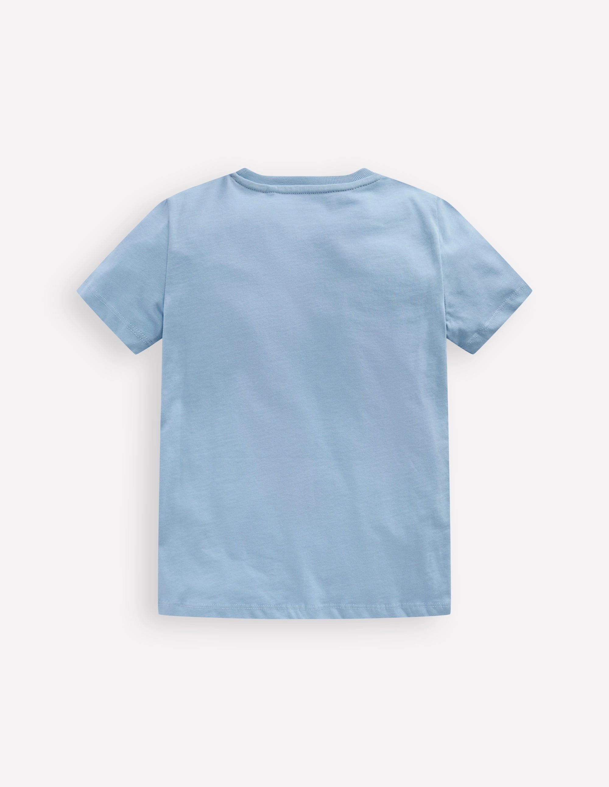 Short Sleeve Graphic T-shirt-Vintage Blue Crabs Everyday Trend