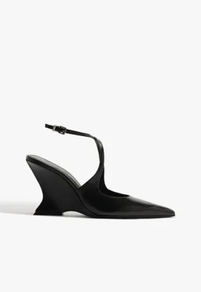 Black Leather Stilettos Siena X Leather Pump