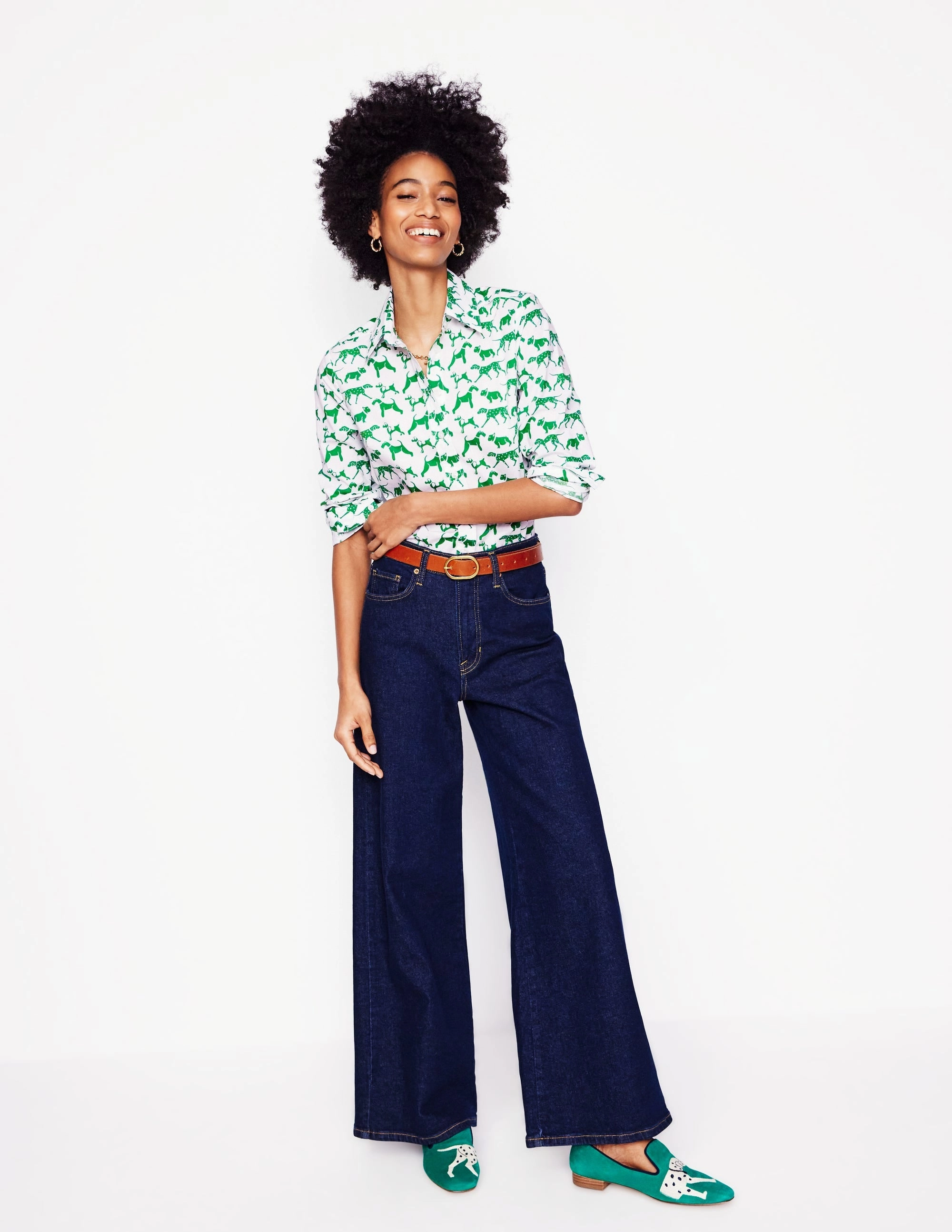 Fresh Vibes Relaxing Fit Sienna Cotton Shirt-Ivory, Janet And Friends