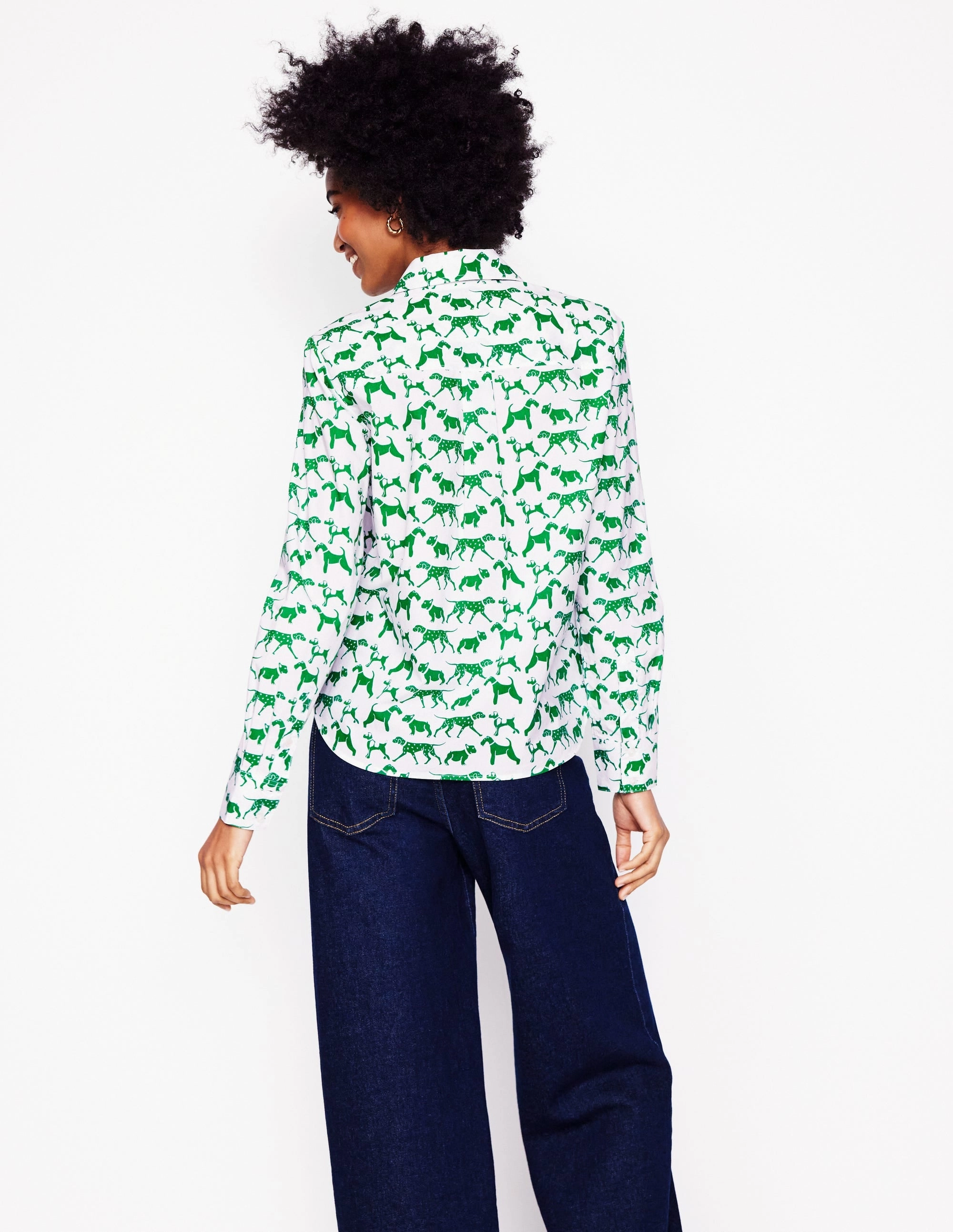 Sienna Cotton Shirt-Ivory, Janet And Friends Timeless and Chic ColorfastFabricTech